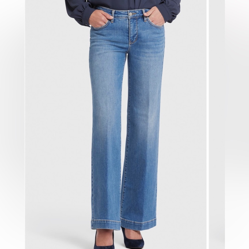 NYDJ Light Blue Flare Jeans
